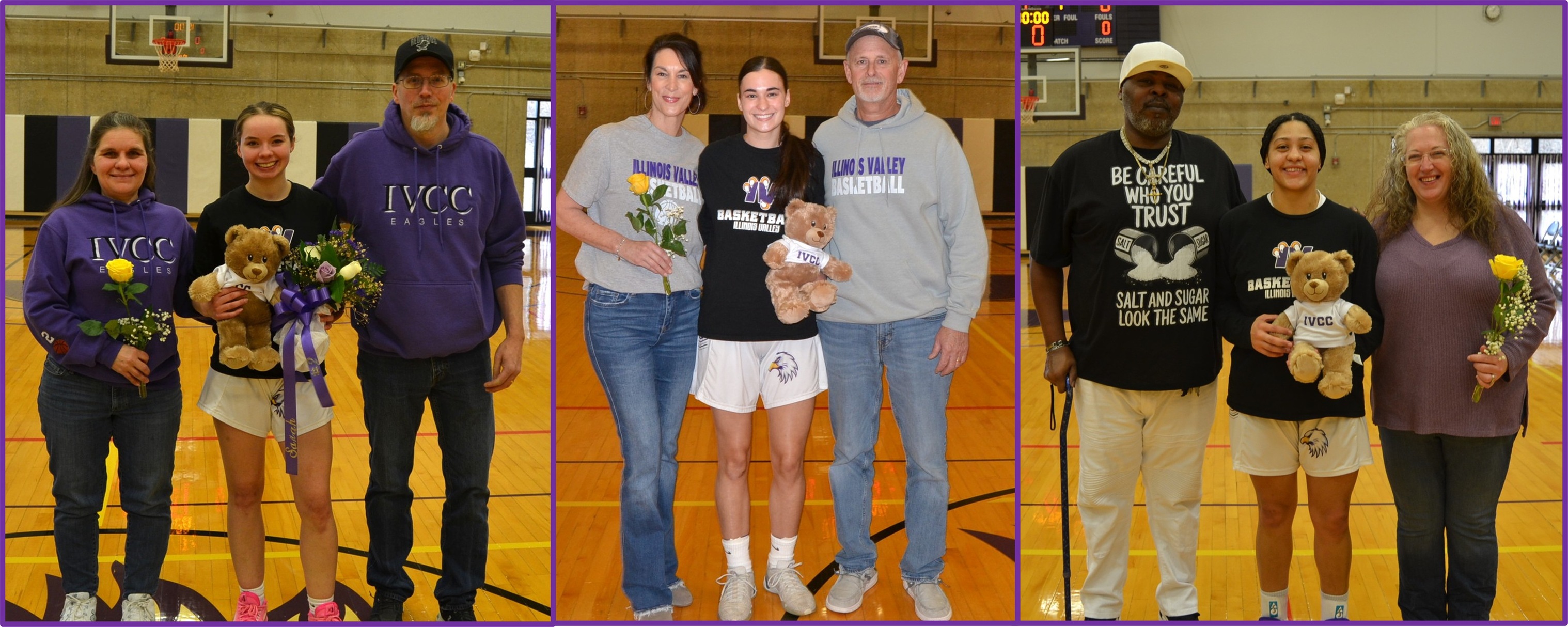 IVCC WOMEN'S BASKETBALL CELEBRATES SOPHOMORES