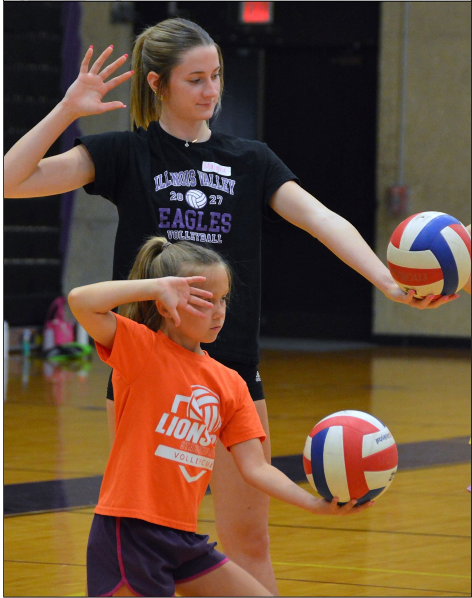 IVCC VOLLEYBALL HOSTS ANNUAL CLINIC